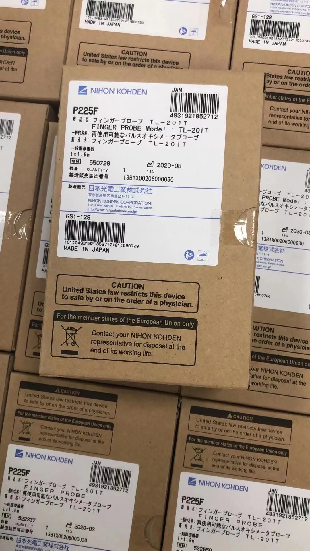 Original Nihon Kohden TL-201T (P225F) für Nihon Kohden Spo2-Sensor