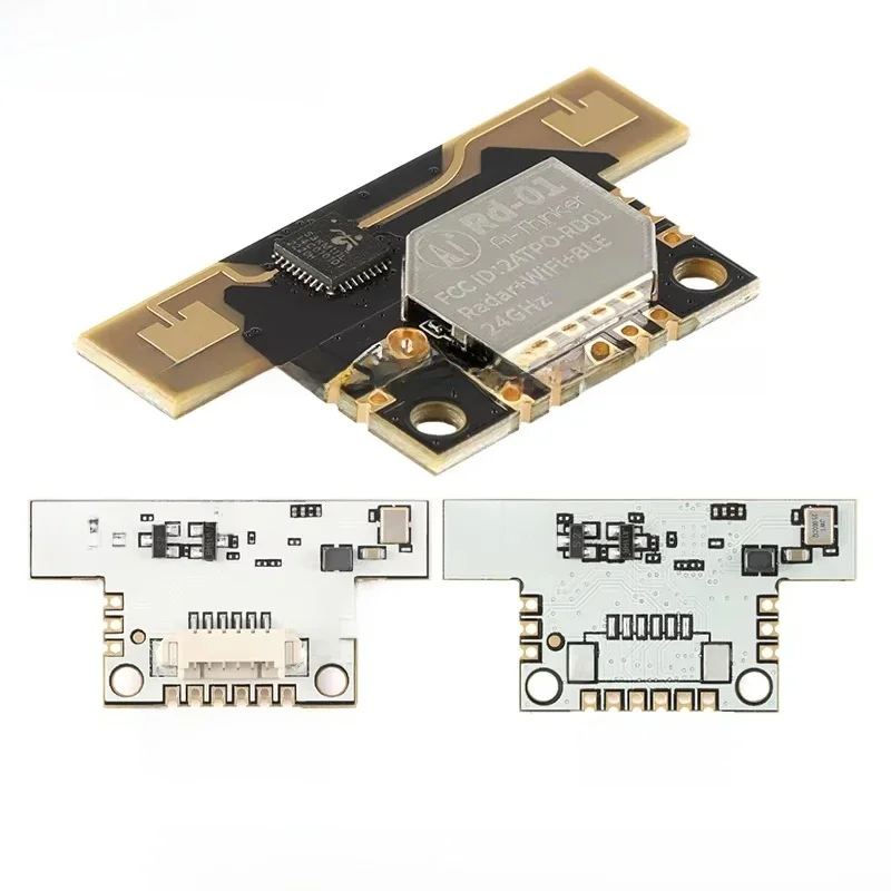 5 sztuk/1 sztuk RD-01 24G Radar czujnik ludzkiego ciała RD 01 Radar + BLE + Wifi bezprzewodowy RD01 moduł fali milimetrowej ISM SMD/gniazdo — zdjęcie 2