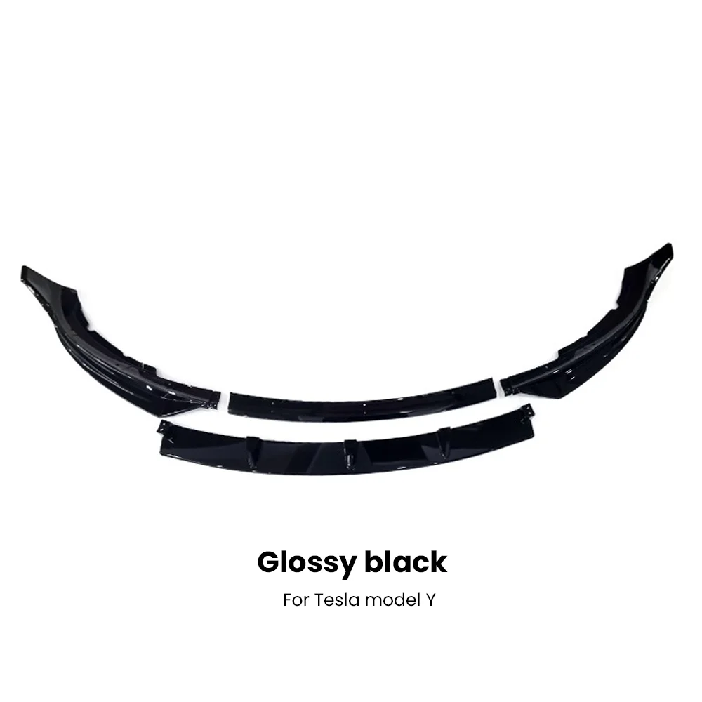 Full Body Kits 2024 Glanzend Zwart Snelle Aero Bumper Lip Diffuser Sdie Rokken Spoiler Tuning Voor Tesla Model 3 Y 2017-2024