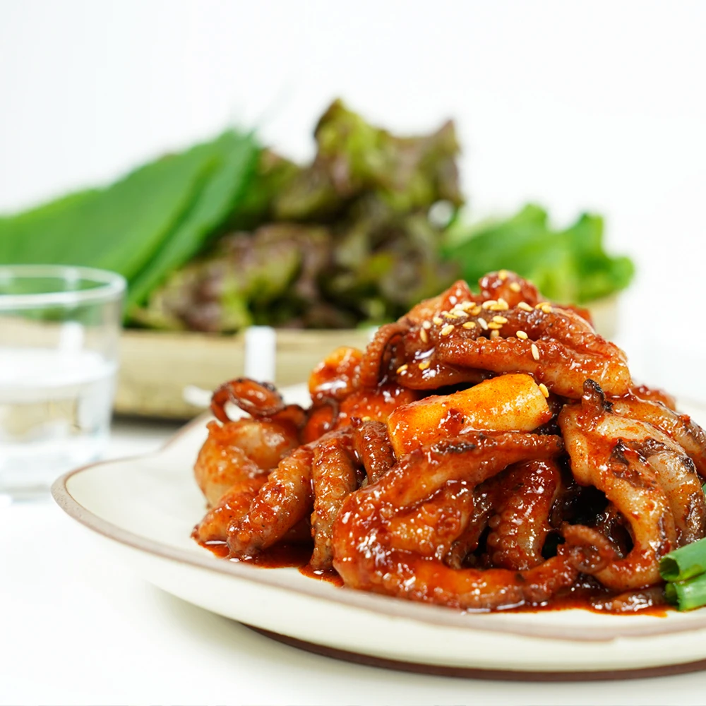 [3인분] 탱글탱글 양념 쭈꾸미볶음 대용량 600g