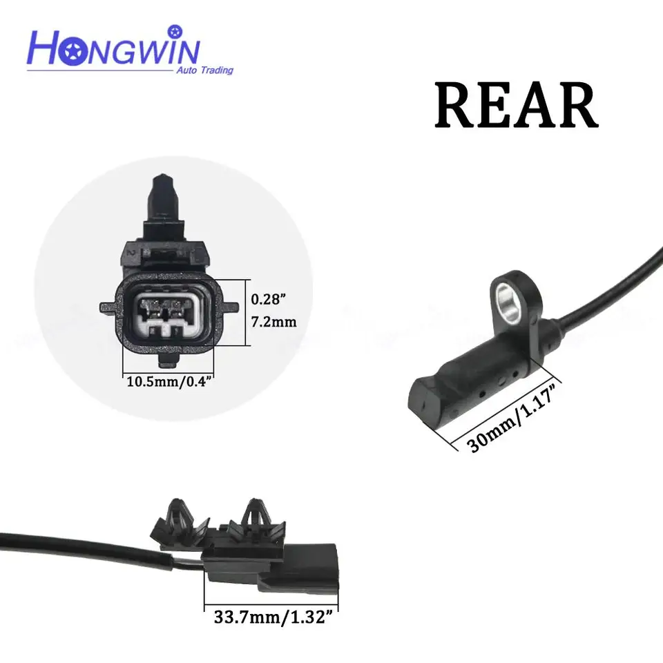 ABS Wheel Speed Sensor for Nissan X-Trail T32 2.5 4WD
