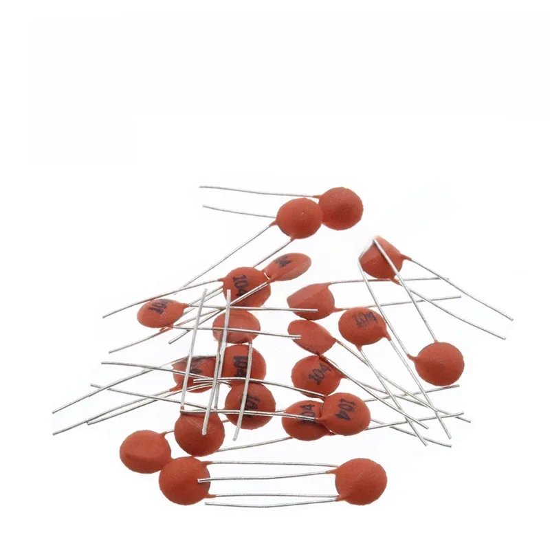 Condensateur céramique 100 pièces 104 4.7PF 10PF 22PF 33PF 47PF 100PF 101 220PF 221 330PF 331 470PF 471 1NF 103 47NF 473 50V 1pF ~ 100nF