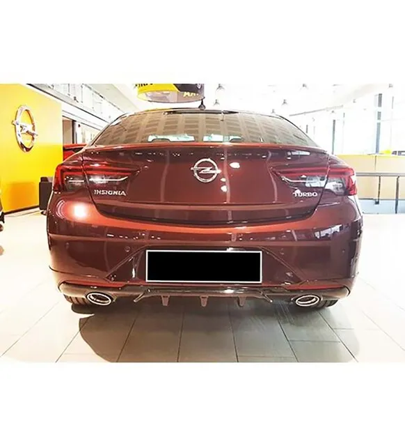 For Opel insignia B 2017-2020 Models Rear Bumper Diffuser-Auto Styling Car Accessories Modify Spoiler Flap Wings Antenna Cover