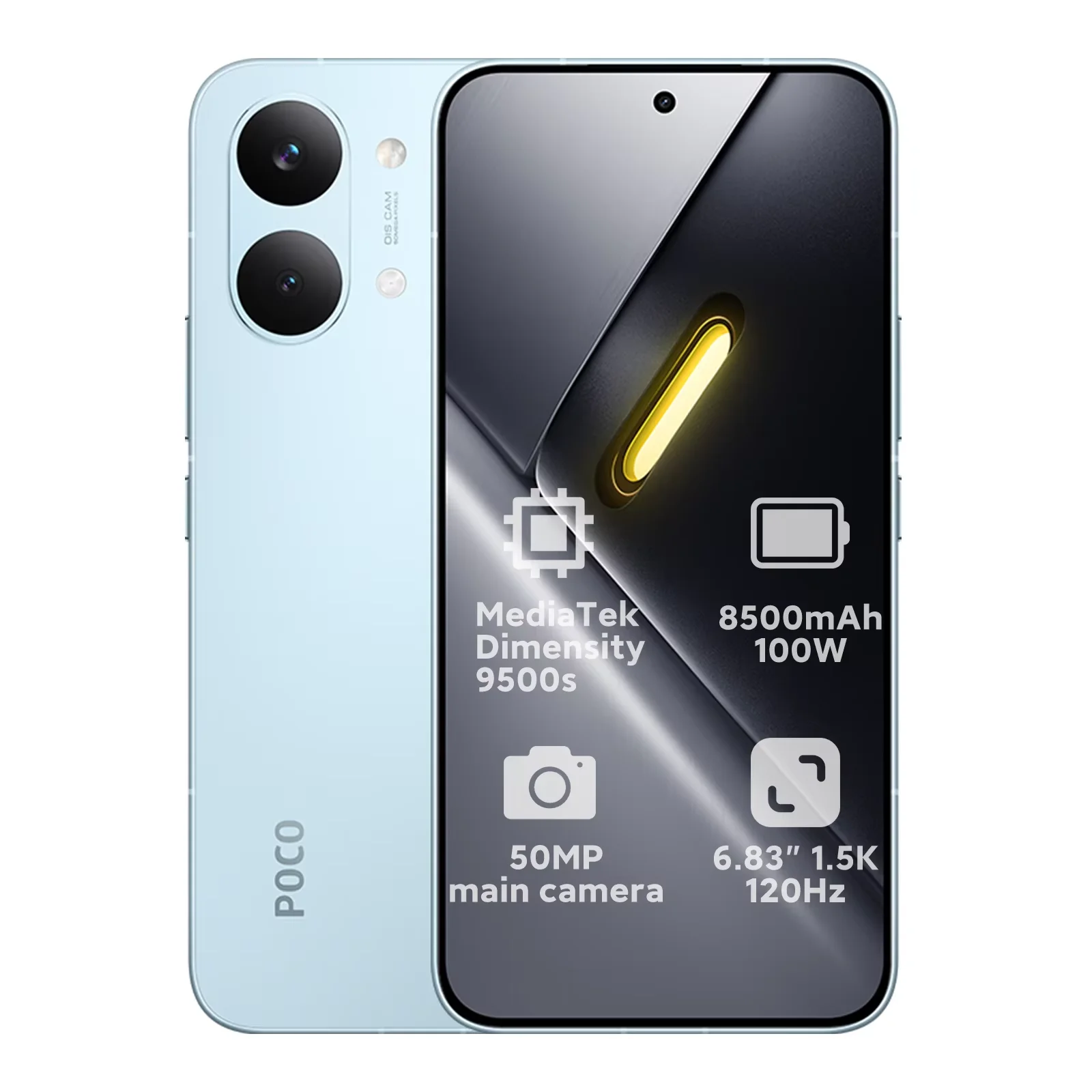 Global Version POCO X8 Pro Max Dimensity 9500s Smartphone 8500mAh (typ) 100W HyperCharge 6.83" 1.5K 120Hz IP68 POCO Cellphone image 3