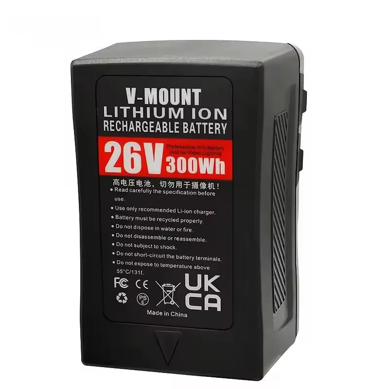 

Camera replacement battery 26V BP-301WH 300Wh BP-301 BP-301S V installation battery with USB port/D-TA