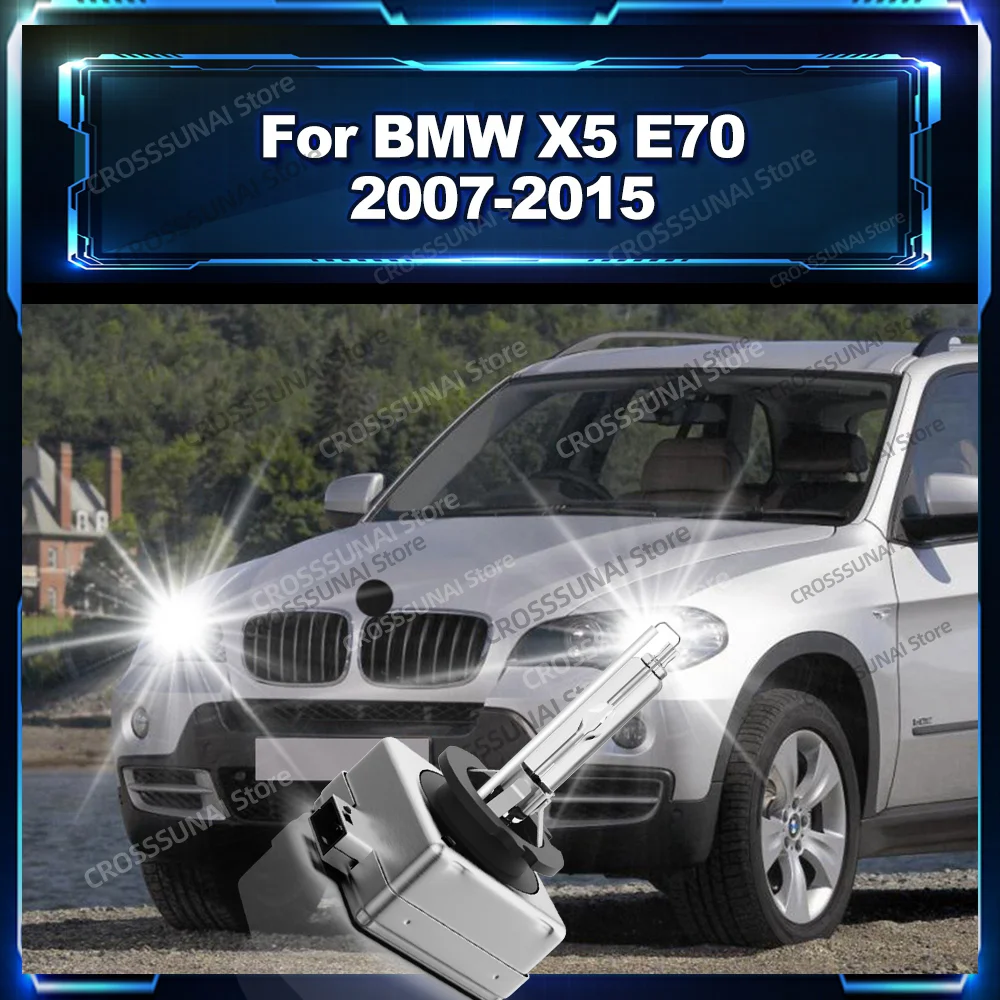 

2pcs Xenon Low Beam HID Bulbs For BMW X5 E70 2007 2008 2009 2010 2011 2012 2013 2014 2015