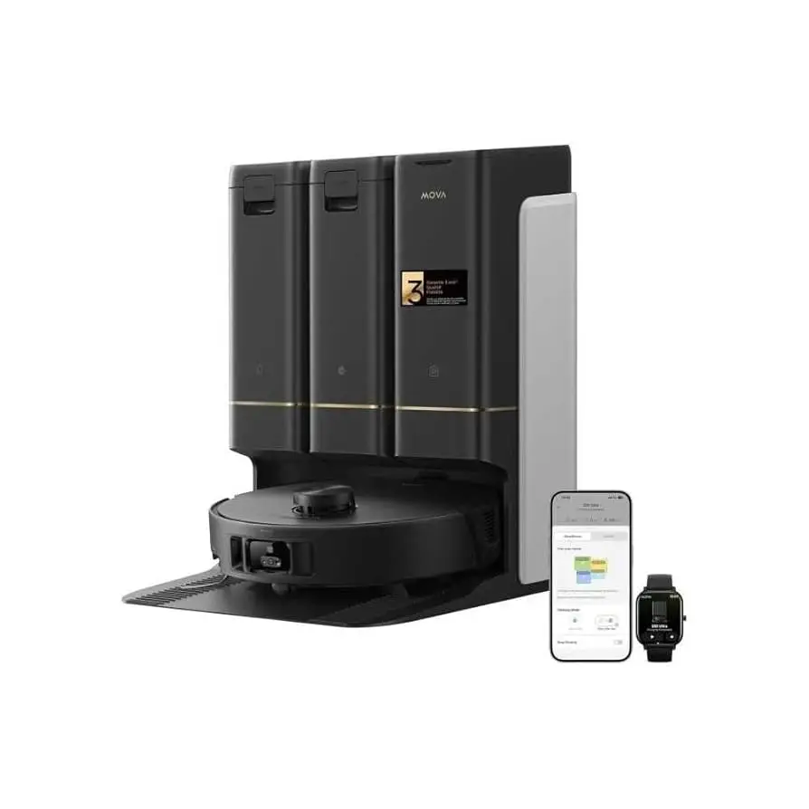 

100% скидки Mova Robot Vacuum Z50 Ultra Black Shipment World Wide