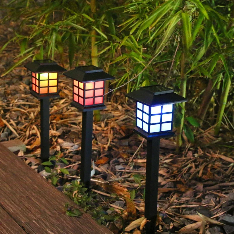 2 Pack Solar Pathway Lights,Solar lamp Outdoor,IP65 Waterproof,Landscape Lighting,for Garden,Yard,Patio,Walkway,Driveway Decor
