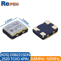 5PCS/DSB221SDN TCXO 28.8MHz 2520 Temperature Compensated Crystal Oscillator KDS 1.8~3.3V 28.800MHz BN28.8 BN 28.8
