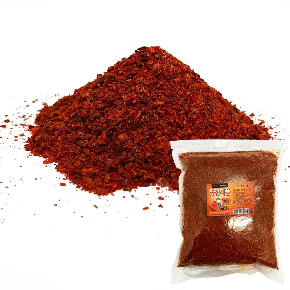 Kimchi seasoned red pepper powder for clean food Chinese industrial office 1kg gold Bronze 01