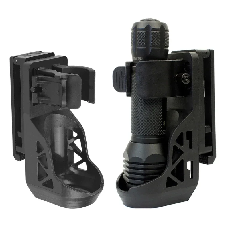 torche rotative à 360 degrés, torche universelle, étuis lampe poche à débranchement rapide