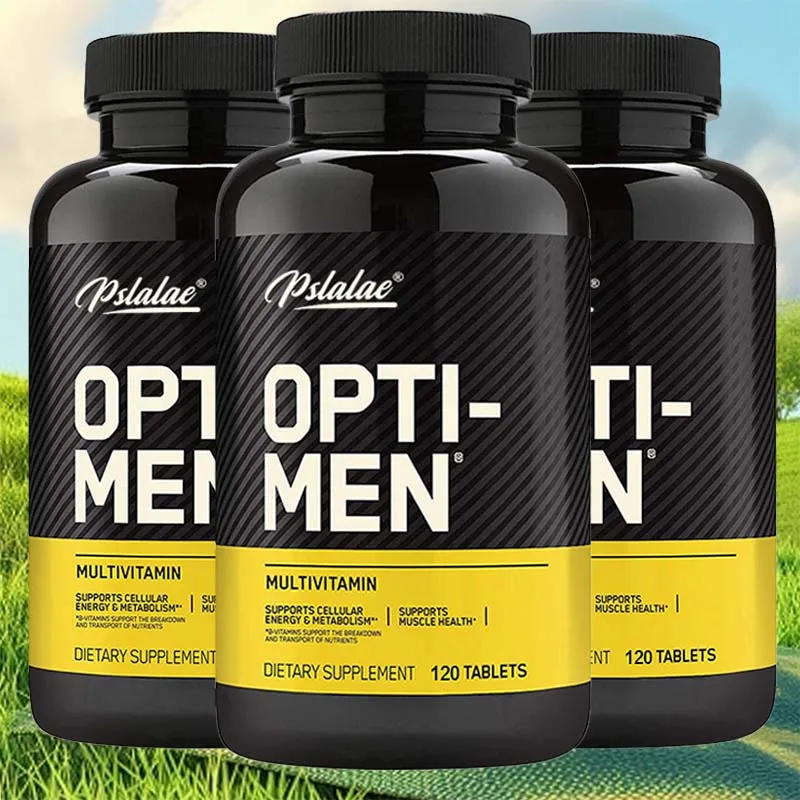 Opti-Men Capsules - Daily Multivitamin Supplement for Men with Vitamin C, Zinc and Vitamin D To Boost Immunity - 120 Capsules