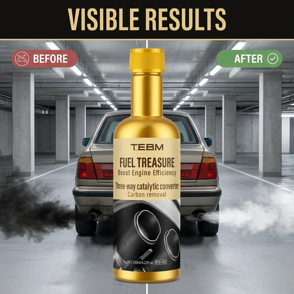 120ml Catalytic Converter Fuel System Cleaner | Deep Clean Formula, Restore Performance & Reduces Emissions System Care