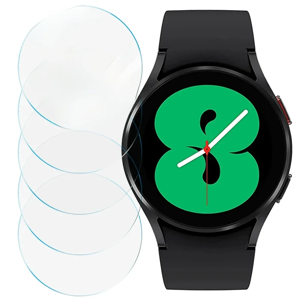 Gehärtetes Glas für Samsung Galaxy Watch 5 4 40 mm 44 mm Displayschutzfolie, kratzfest, für Galaxy Watch 5 Pro 45 mm Zubehör