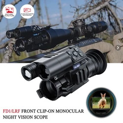 Pard FD1/FD1-LRF Front Clip On Night Vision Scope Hunting Monocular 1440*1080 Resolution WiFi CMOS Image Sensor Digital Camera