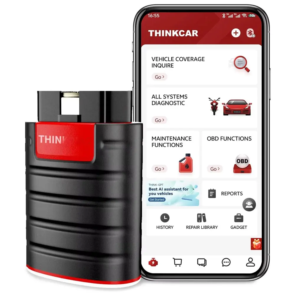 Thinkdiag Hot Version OBD2 Car Diagnostic Tools With Full System 16 reset 1 year free OBD2 Scanner PK X431 iDiag Easydiag 3.0