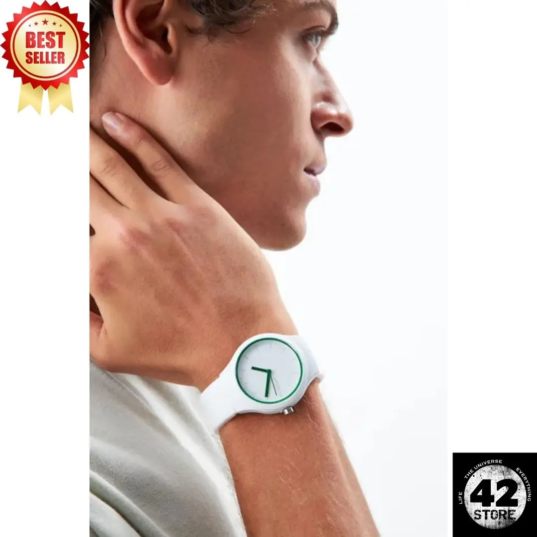 White Unisex Stylish Wristwatch