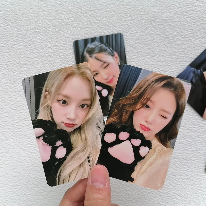 5Pcs/Set KPOP (G)I-DLE I am FREE-TY World Tour Concert Double-Sided Photocards YUQI MIYEON Cute Selfie LOMO Card Fans Collection