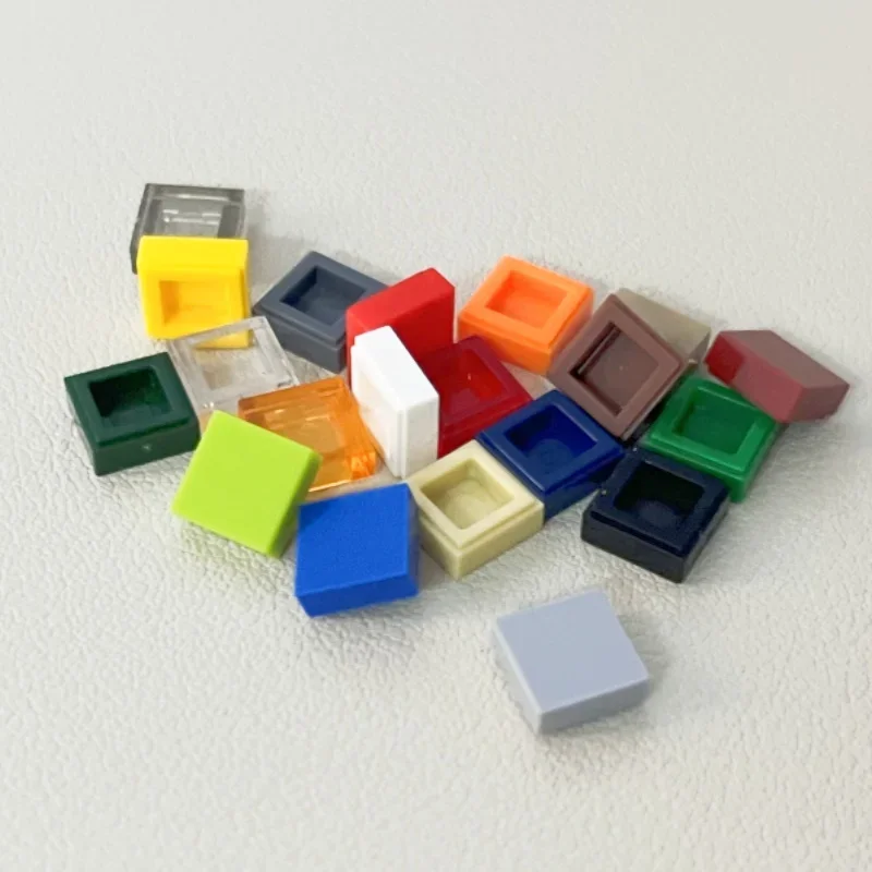 Lot 3070 briques lisses 1x1, blocs de construction, jouets pour enfants, compatibles, éducatifs, créatifs, cadeau de haute technologie, bricolage MOC