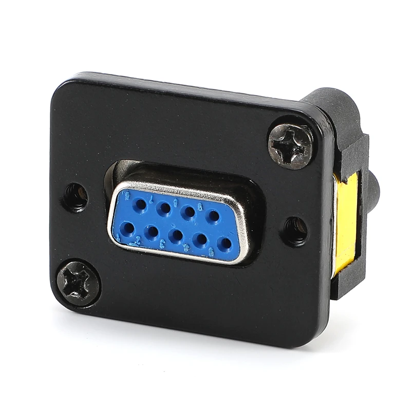 VGA-Buchsenadapter DB9/15 Datensockel männlich/weiblich RS232-Anschluss D-Typ 86-Panel-Informationsbox technische Installation