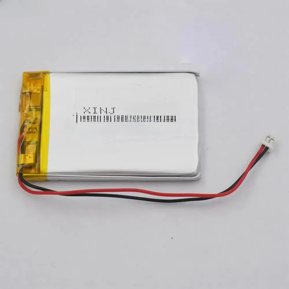 3.7V 700mAh 2.59Wh Polymer Li Battery 403450 JST 2pin 1.5mm Connector For GPS Sat Nav Car Camera Driving Recorder LED Lights