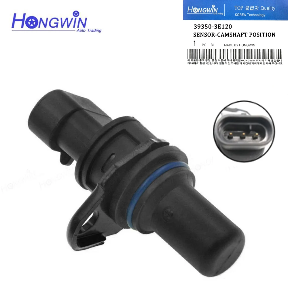 

Genuine No.:39350-3E120 Camshaft Position Sensor Left Plug Fits Hyundai Santa Fe Kia Optima Rondo 2.7L 2006-2010 393503E120