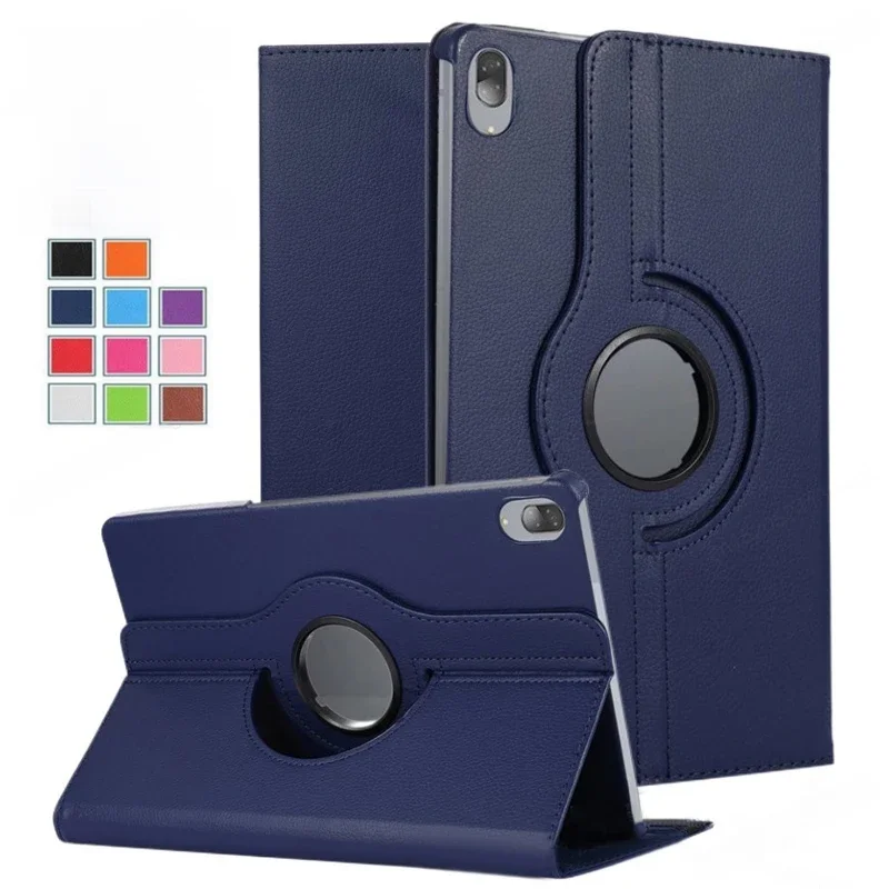 Capa de suporte rotativa para Lenovo Tab, M11, P11, Pro, 11.5, 2nd, 11.2 Plus, M10, 10.1 Plus, 10.6,