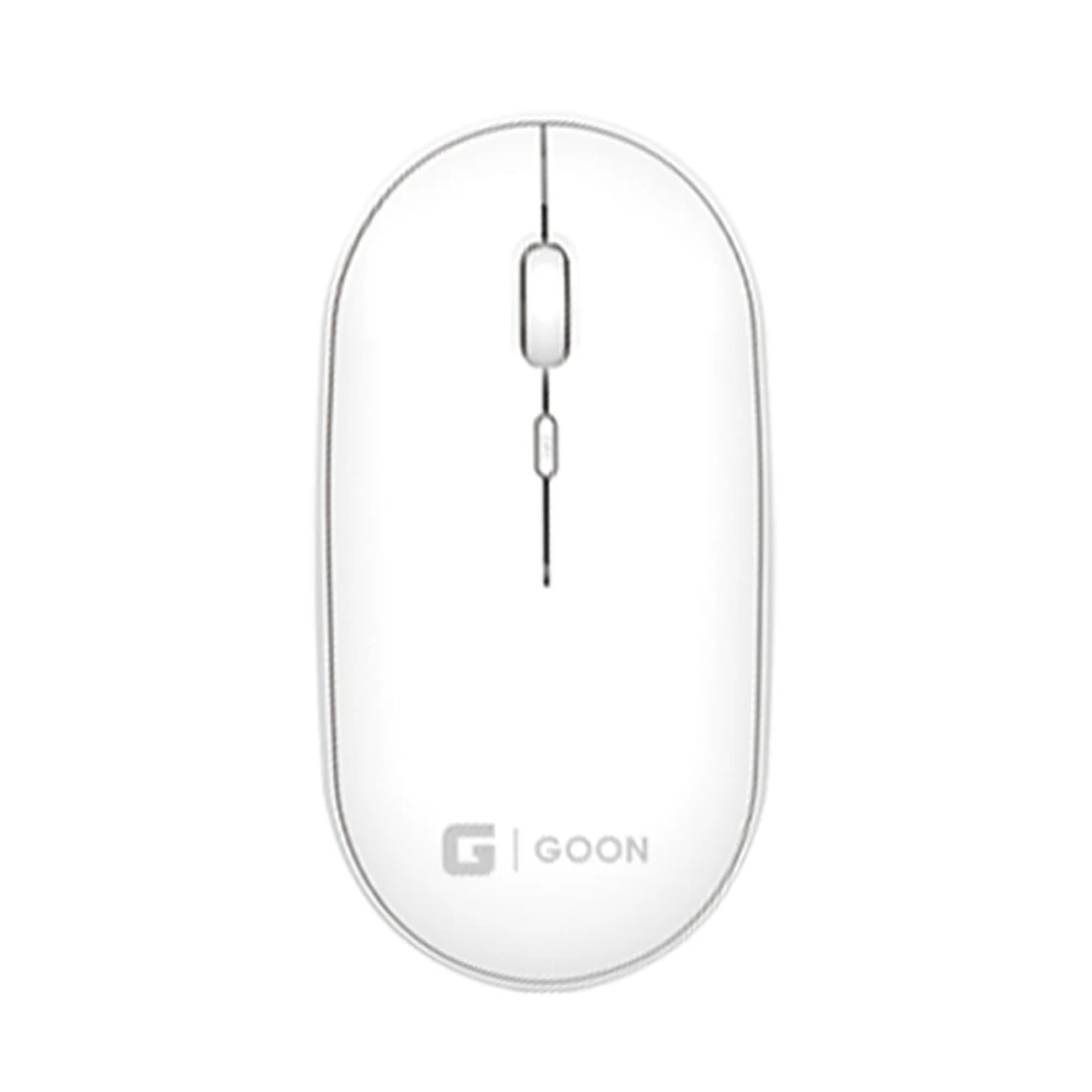 저소음 무선 마우스 충전식 슬림 100g 초경량 2.4Ghz 리시버 DPI변환 노트북 컴퓨터 연결