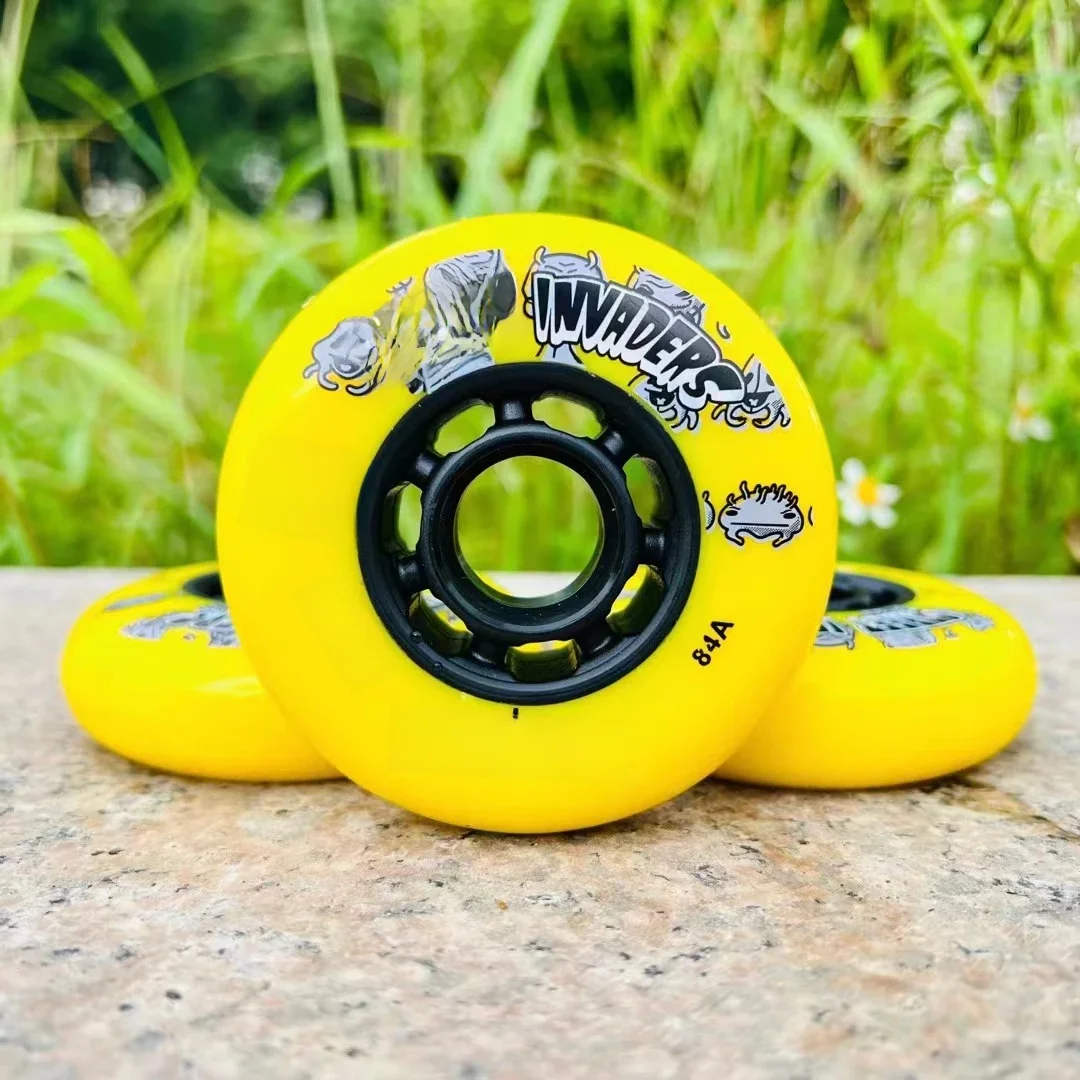 【72 76 80mm 】【4 części/partia】SEBA 84A Street Invaders koło do jazdy na rolkach Patines opona do rolki FSK rolki liniowe koło do HV — zdjęcie 2