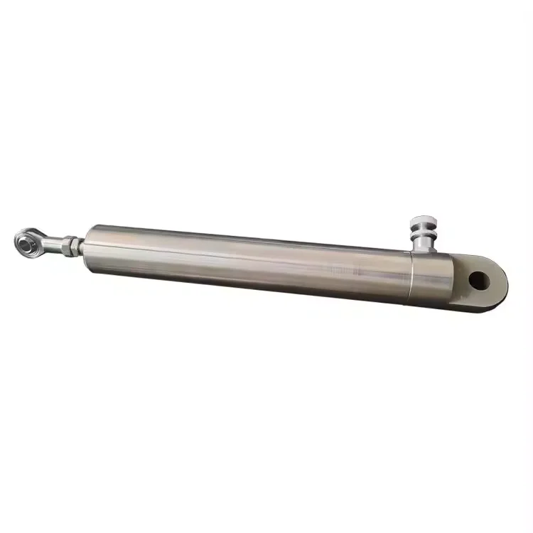 HSG-32- 100mm stroke Double-Acting Stainless Steel Hydraulic Cylinder with Damping for Boats