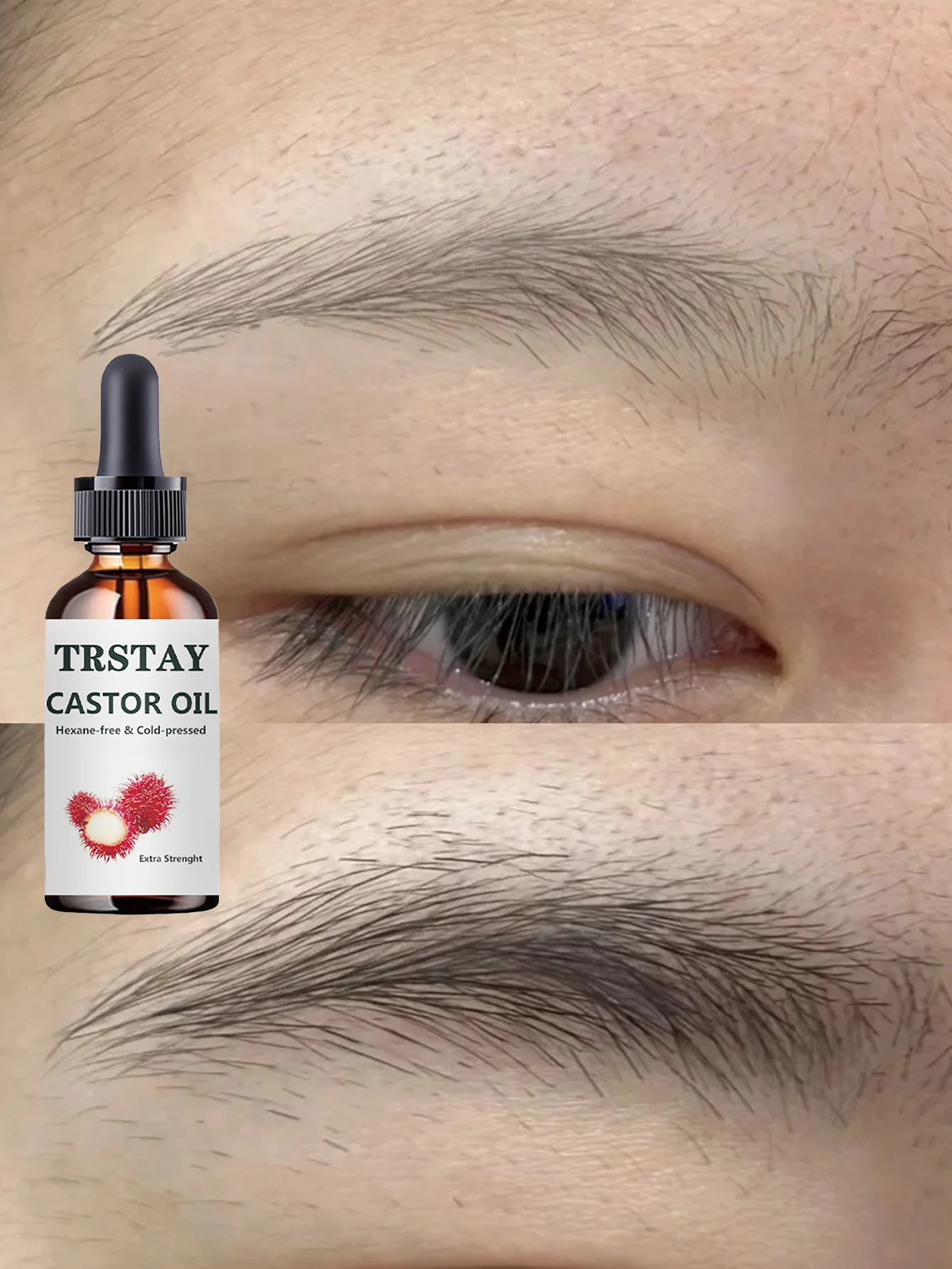 Moisturizing Eyebrow Essence with Essential Oils for Thick Plump Brows Deep Hydration Non Greasy Feel Promotes Healthy Growth En - Image 2