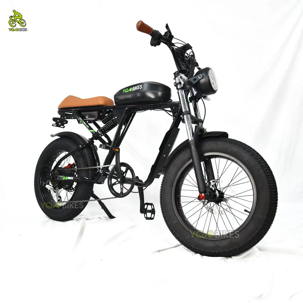 Super Long Range Fat Tire Chopper Electric Bike, City Electric Bicycle, Mountain Road E-Bike, 73 RX, 48V, 500W, 750W1000W, New