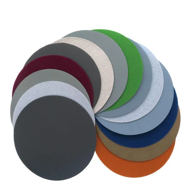 Amplas basah Hook and Loop 800-10000 grit kedap air pengamplasan cakram 25MM-200MM