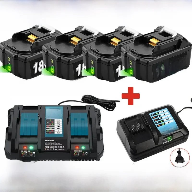 BL1850 BL1860 do akumulatora Makita 18V BL1850B BL1860b akumulator litowo-jonowy do ładowarki Makita 18V BL1830b BL1840 LXT400 — zdjęcie produktu 7