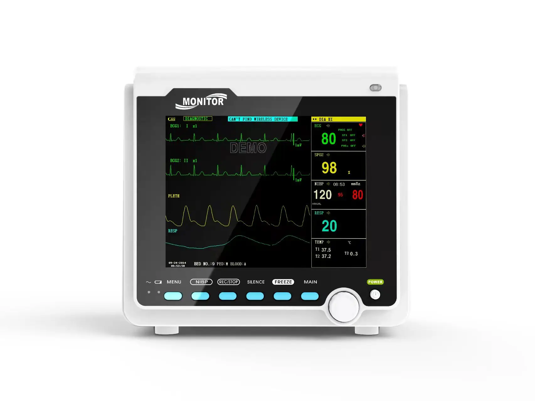 

CONTEC ICU CCU Patient Monitor 6 Parameters NIBP Vital Signs Monitor CMS6000 CE