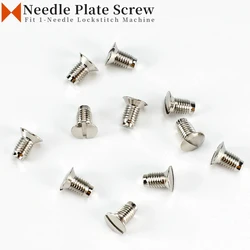 Needle Plate Screw Fit JUKI DDL-5550, 8500, 8700, Brother S7200, DB2-C101, T8750, T8420B, T8450B, DT6-B926 Sewing Machine Parts