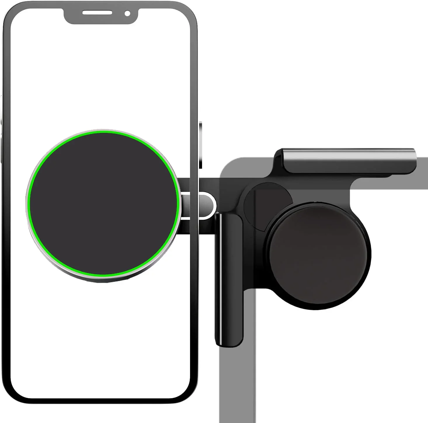 Uchwyt samochodowy na telefon TEEQ do Tesla Model 3 Y Highland, regulowany magnetyczny uchwyt na telefon, boczna rama wspierająca telefon na ekran samochodowy — zdjęcie 2