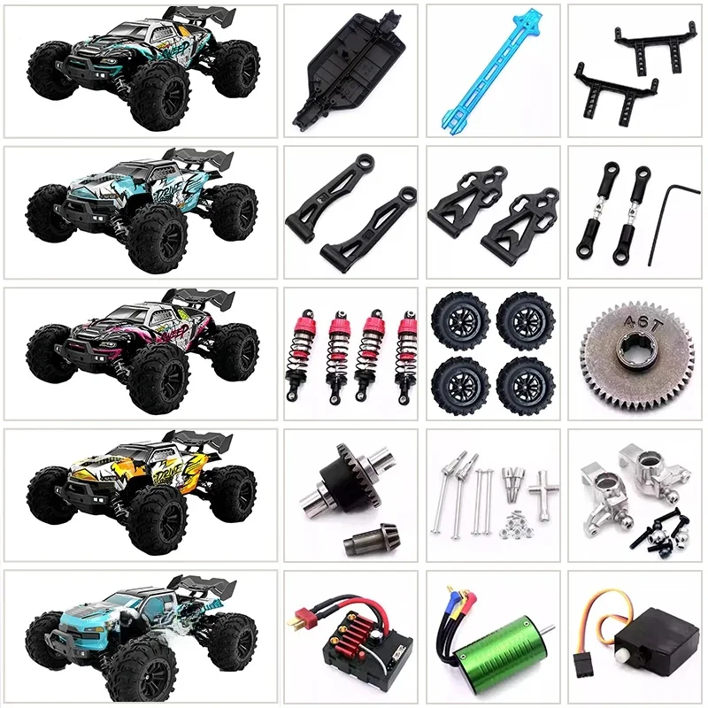 16101 16102 PRO SG116 PRO SG116MAX 16103 Q130, pièces d'origine, arbre d'entraînement/engrenage/roulement/moteur/servo/pneu/tasse de direction/bras oscillant