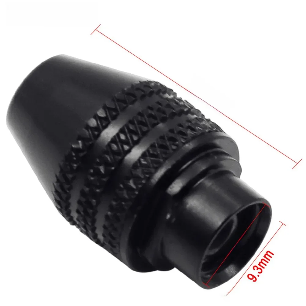 0.3-3.4mm Mini wielofunkcyjny Multi M7/M8 bezkluczykowy uchwyt wiertarski do narzędzi obrotowych M8X0.75 szybka wymiana trój szczękowy uchwyt wiertarski — zdjęcie 2