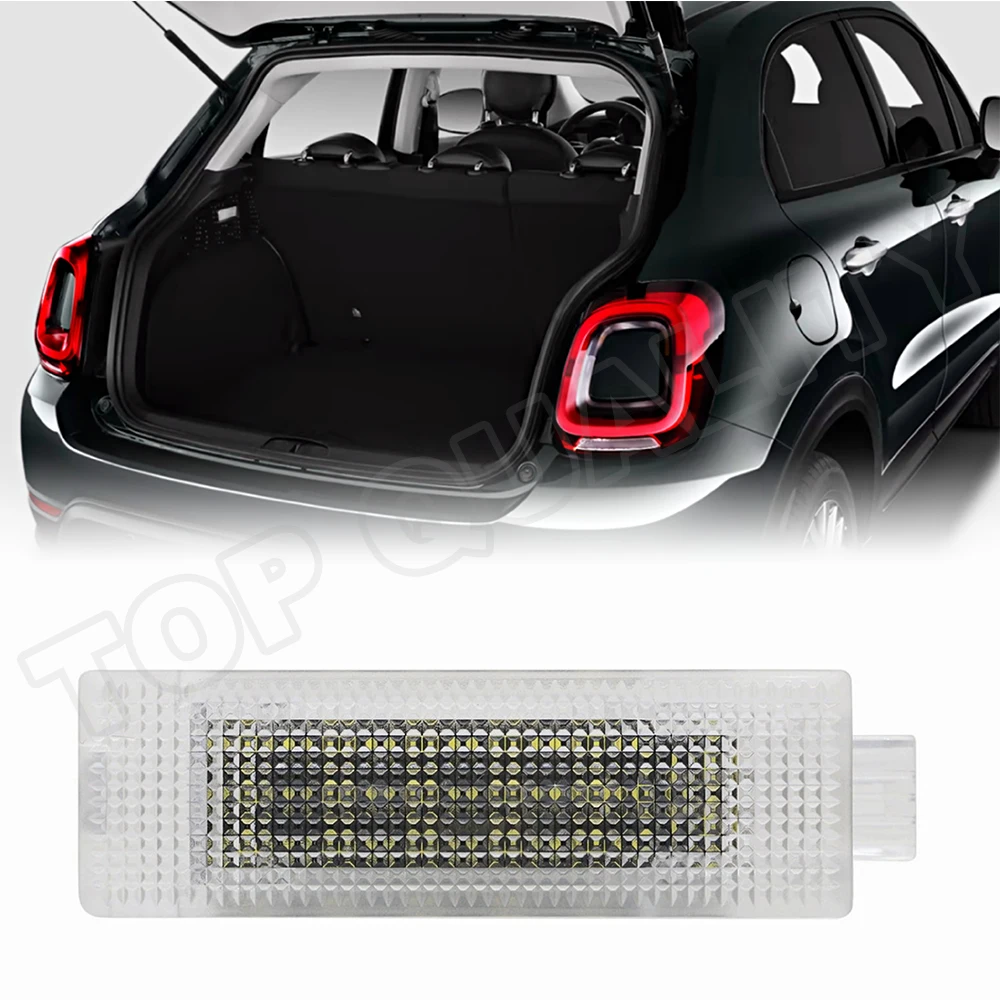 

1Pc For Fiat 500 500X 500L 500C Grande Punto Panda LED Trunk Boot Lamps Compartment Light Interior Courtesy Glove Box Lights