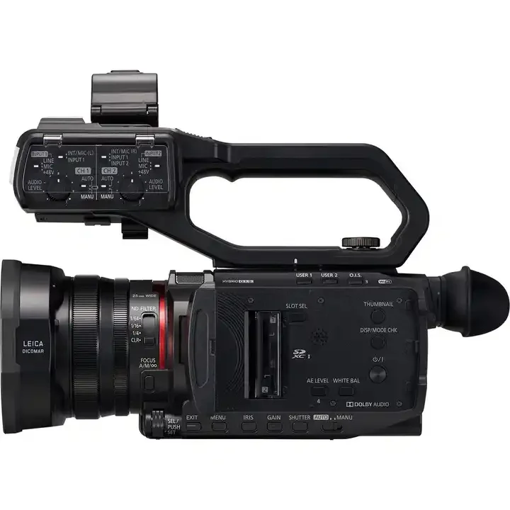 Best Price For Hotpoint AG-CX10 4K Professional Camcorder Atomos Recording Monitor Bundle 5 available in stock