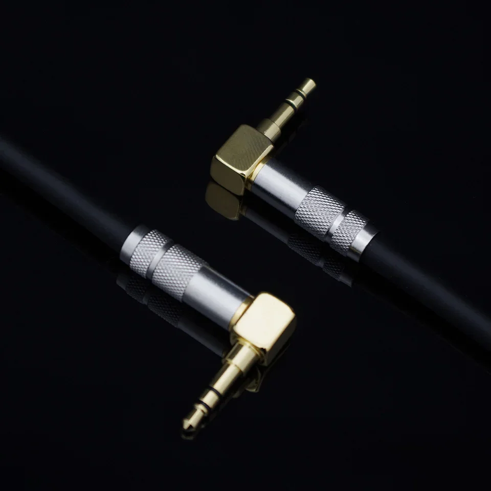 HIFI DIY 3,5 mm do 3,5 mm przewód łączący słuchawki AUX Kabel audio męski do męskiego 3,5 mm samochodowy kabel do nagrywania z powłoką z włókna węglowego — zdjęcie produktu 7