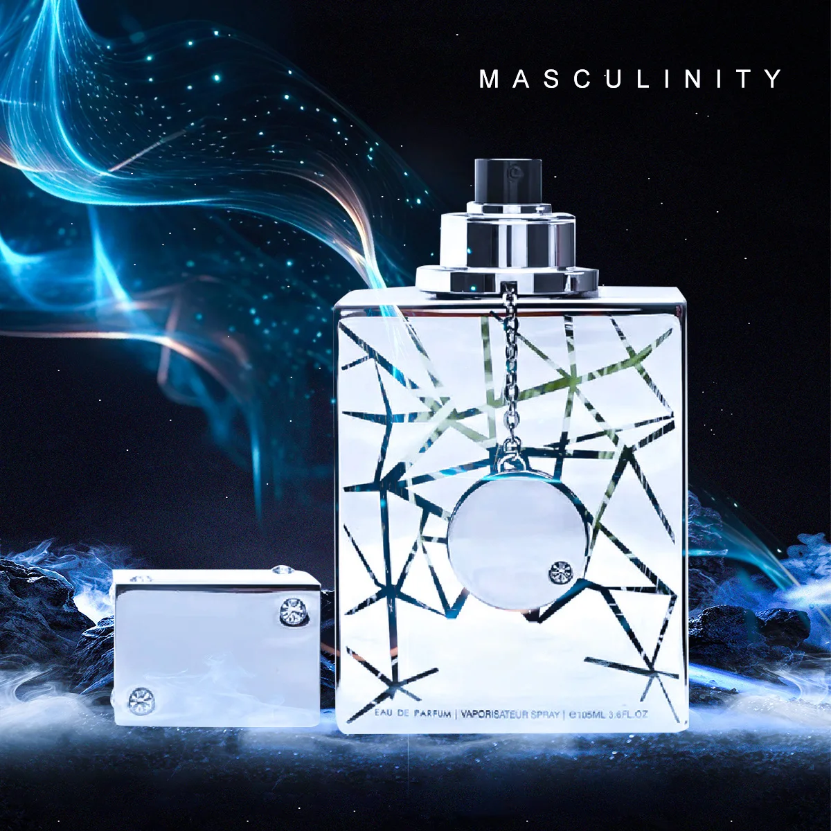 Armaff Club De Nuit Sillage 3.6oz/105ml Perfume. Fragrância de longa duração. Adequado para uso diário, para datas, festas, aniversários, presente