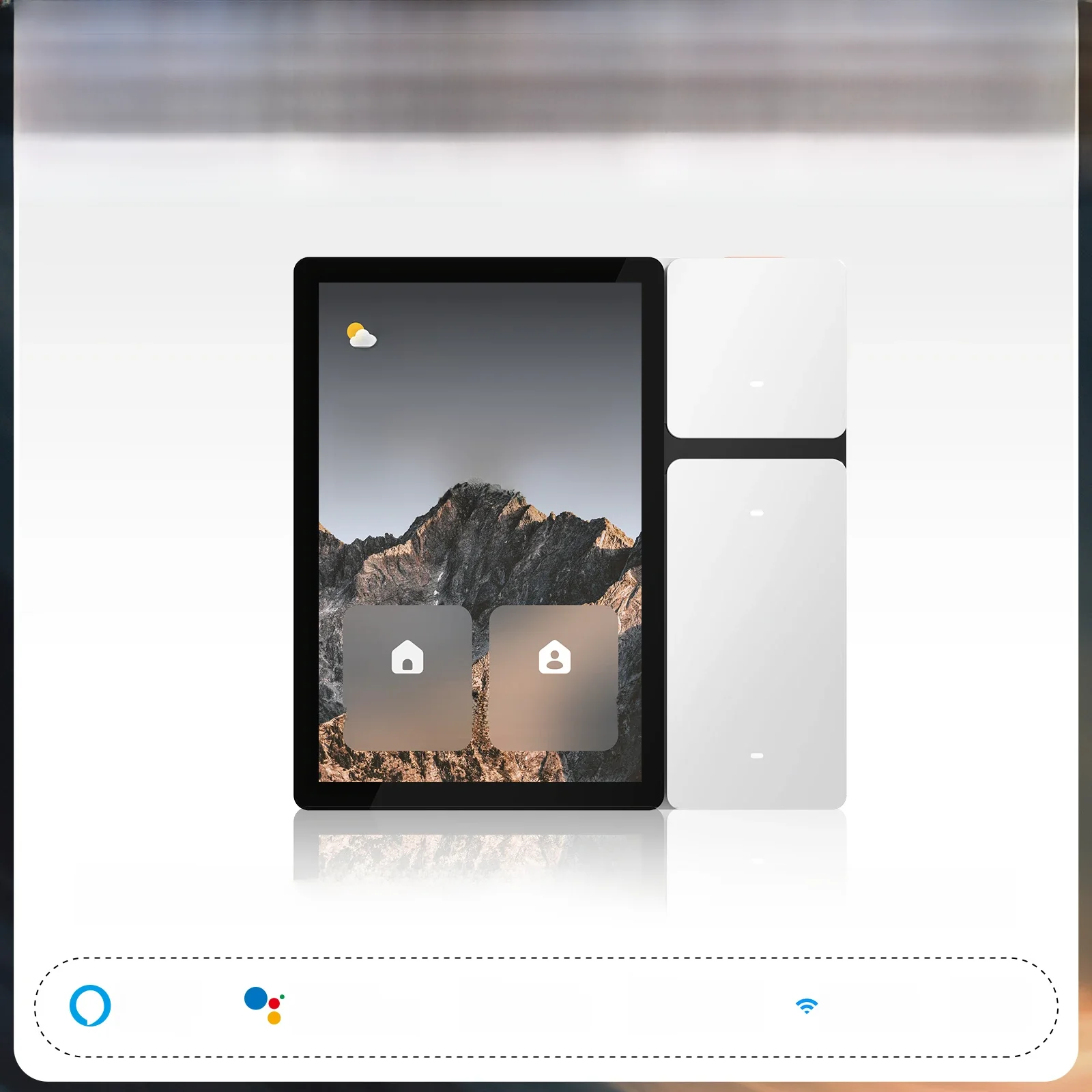 MOES Tuya WiFi 3.5 pouces panneau de commande intelligent écran 3 relais 3 boutons physiques télécommande IR Bluetooth Sigmesh Hub intégré