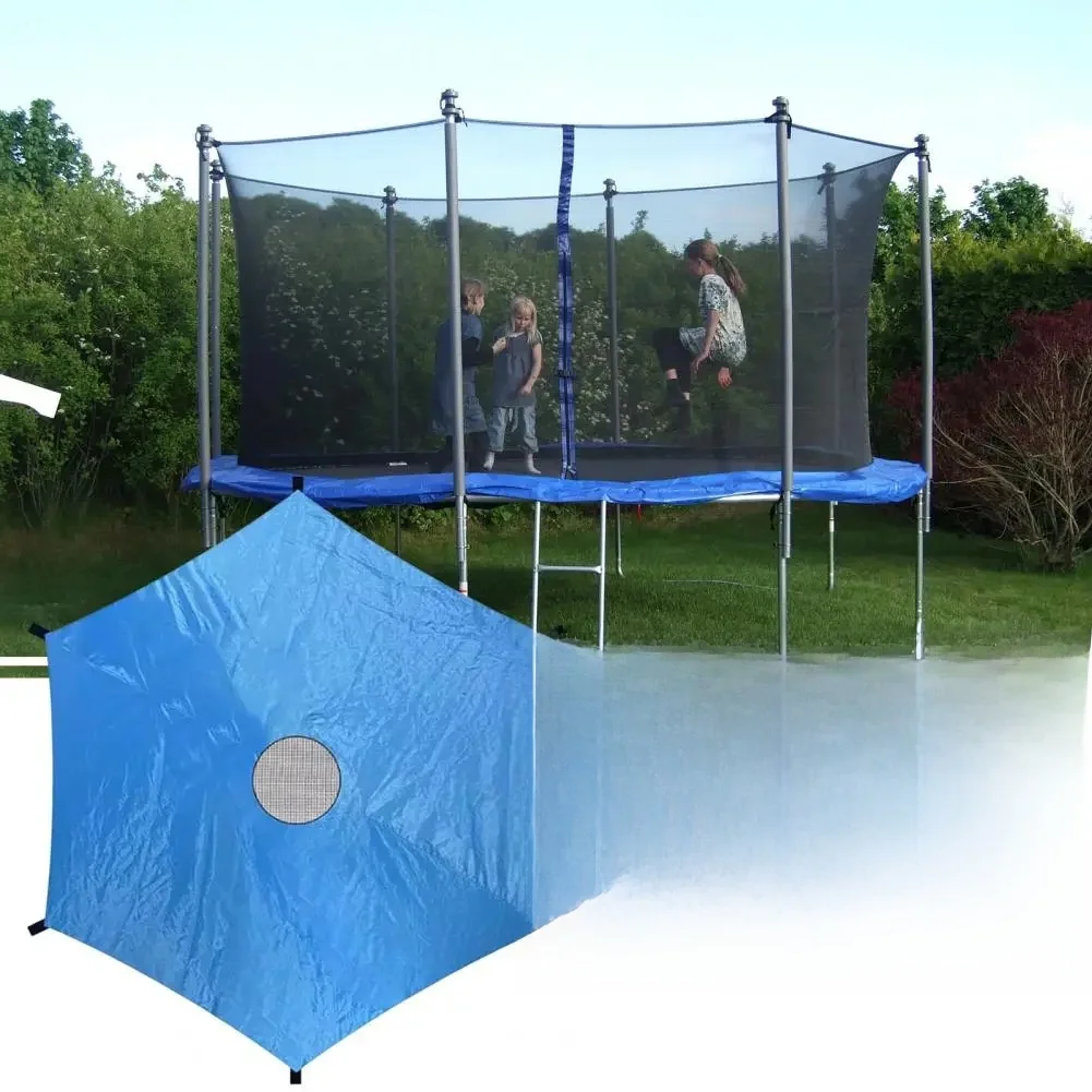 Pare-soleil pour Trampoline extérieur, 6/8/10/12/14 pieds, 6 pôles, auvent de Trampoline étanche, couverture de tente étanche à la pluie