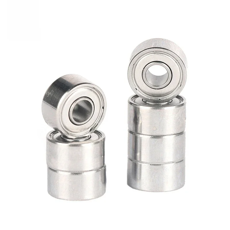 10 szt. Łożysko kulkowe 693ZZ 3x8x4mm ABEC-9 Łożysko silnika 693 ZZ Łożysko wentylatora 619/3ZZ R-830ZZ Łożysko wentylatora silnika EMQ 693Z 693 — zdjęcie 2