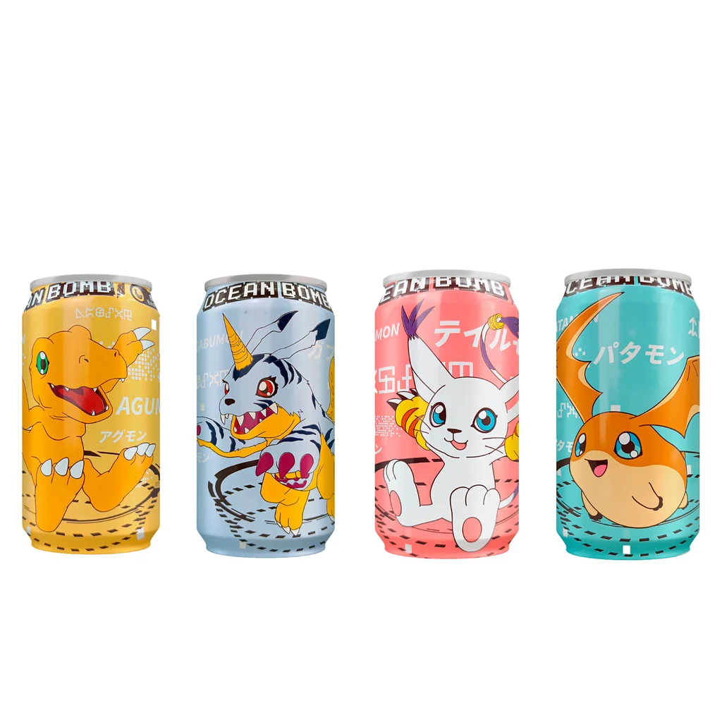 Gas drinks flavors fruit 330 ml can