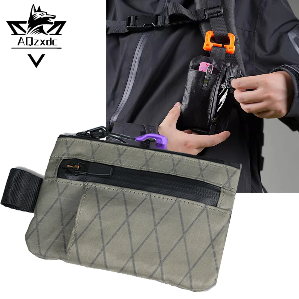 

Tactical Pocket Organizer EDC Organizer Storage Gears for Men Multitool Pocket Pouch for Flashlight Pocket Knife Pen Notebook