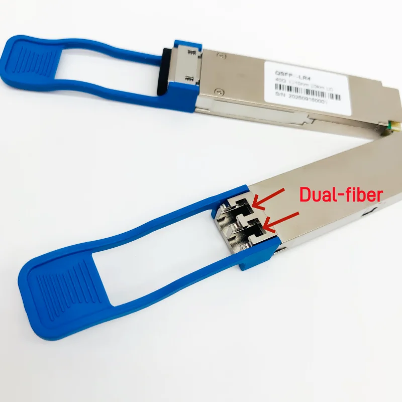 QSFP 40Gb LR4 20km Duplex LC Transceiver 1310nm SMF Fiber Optical Module For Cisco,Juniper,Mellanox,Mikrotik... Ethernet Switch