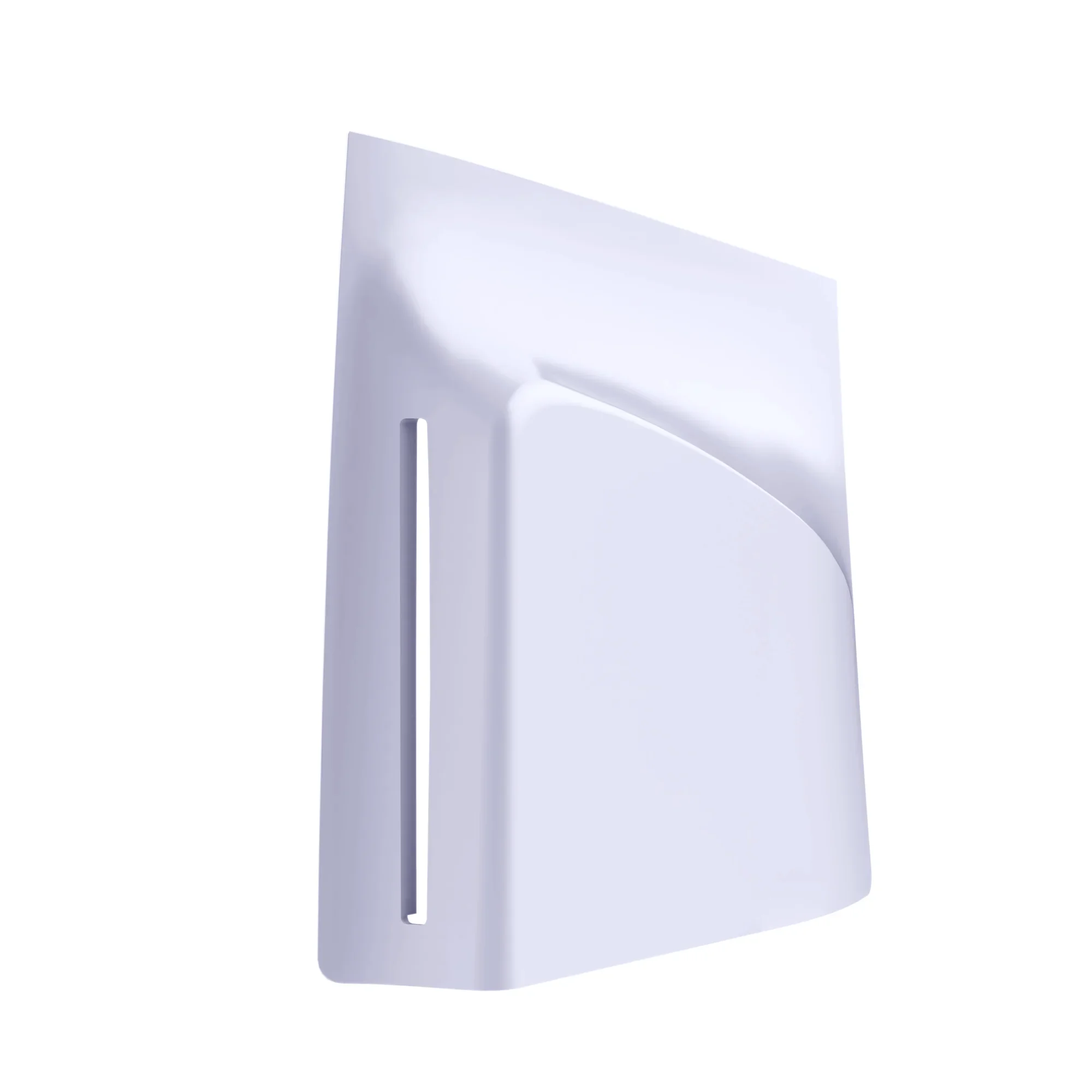 Panneaux blancs de qualité supérieure, plaque de disque latéral, plaque frontale de remplacement ABS, coque rigide, couvercles d'une pièce pour PS5 Slim Disc